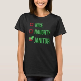 Camiseta Janitor Funny Pajama Natal