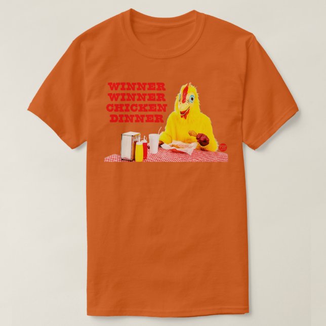 Camiseta jantada de frango (Frente do Design)