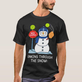 Camiseta Jantar Através Da Neve - Batedor De Natal