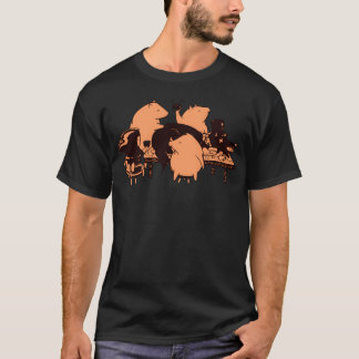 Camiseta Jantar com amigos engraçado
