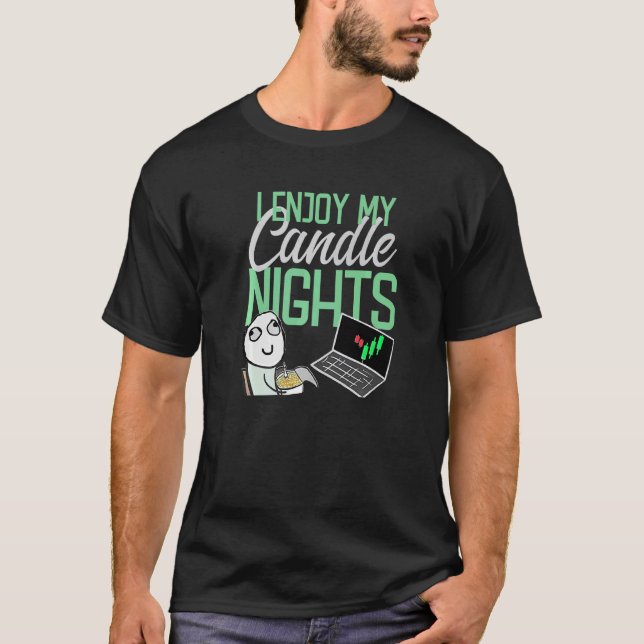 Camiseta Jantar de Candlestick Preferencial da Equipe de Ne (Frente)