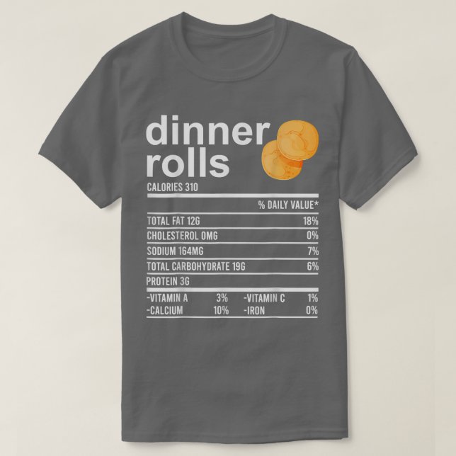 Camiseta Janto Rolls Fatos Nutrição Roupa Engraçado Graças (Frente do Design)