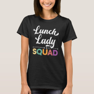 Camiseta Janto Trabalhadora de Cafeteria Lady Squad Lady Co