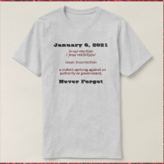 Camiseta January 6 Insurrection