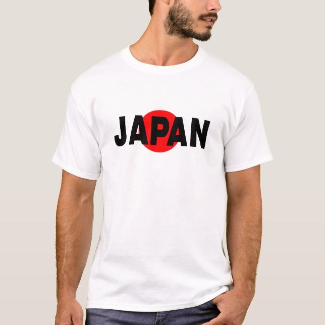 CAMISETA JAPAN&日の丸 (Frente)