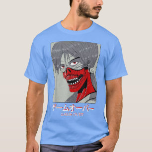 Camiseta Japan Anime Japanese Evil Monster Graphic Art Demo