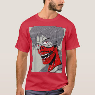 Camiseta Japan Anime Japanese Evil Monster Graphic Art Demo