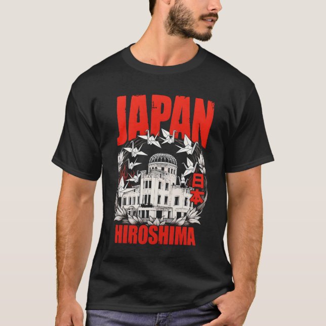 Camiseta Japan city Hiroshima (Frente)