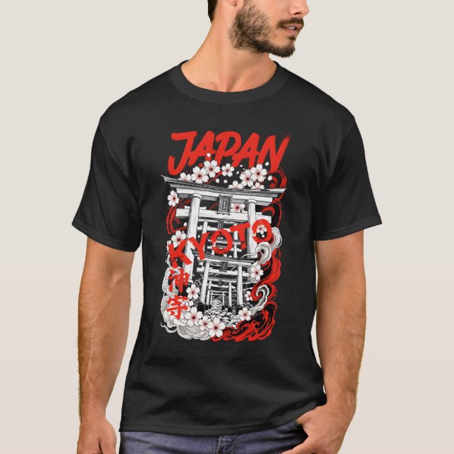 Camiseta Japan city Kyoto (Frente)