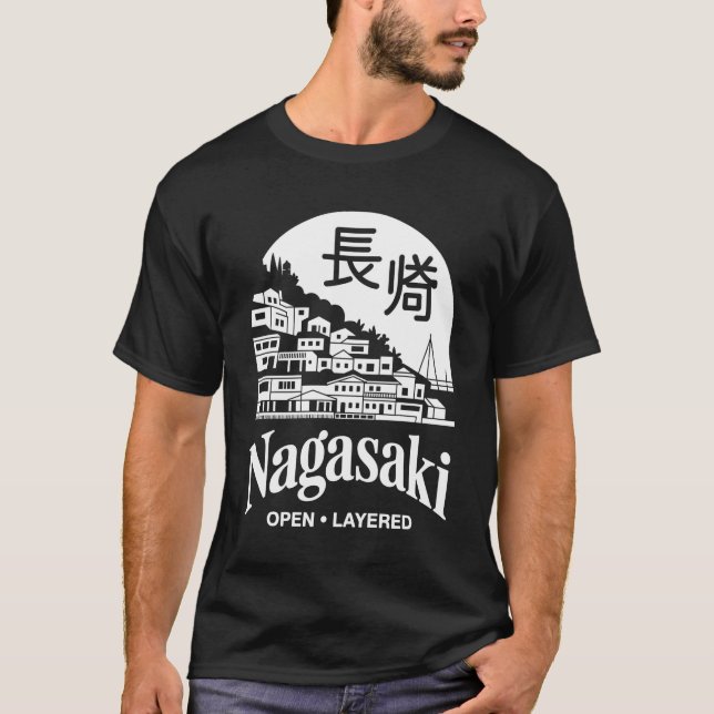 Camiseta Japan city Nagasaki (Frente)