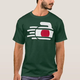 Camiseta Japan Curling Rock Sport Fans Japanese Curlers Win
