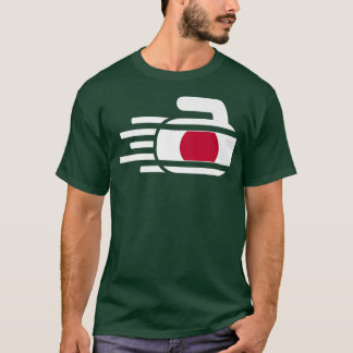 Camiseta Japan Curling Rock Sport Fans Japanese Curlers Win