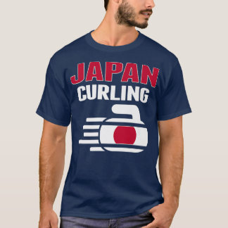 Camiseta Japan Curling Rock Sport Fans Japanese Winter Spor