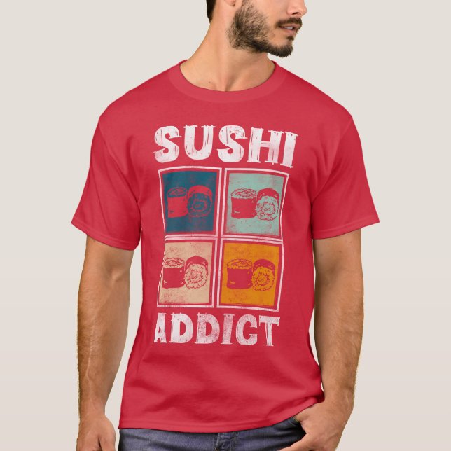 Camiseta Japan Running Sushi Food Nori friend (Frente)