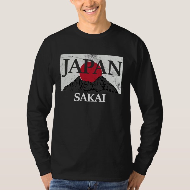 Camiseta Japan Sakai Fuji san flag (Frente)