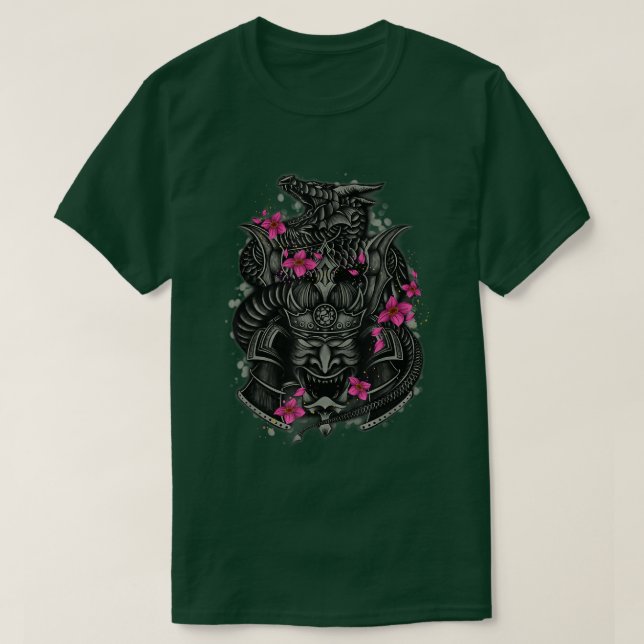 Camiseta Japan Samurai Bushido Code Gift T-Shirt Copy Copy  (Frente do Design)