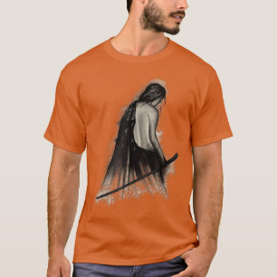 Camiseta Japan Samurai Samurai Sword T-Shirt