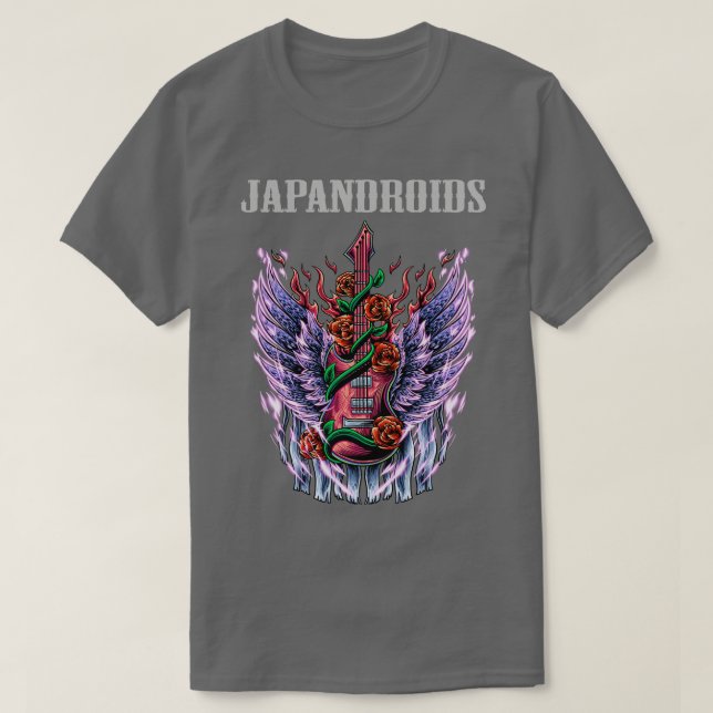 Camiseta JAPANDROIDS TSergue 1 (Frente do Design)