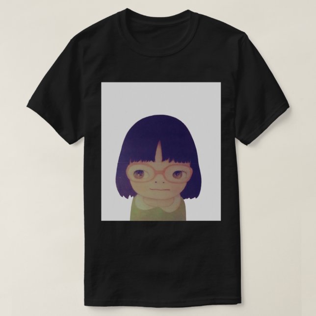 Camiseta japanês yoshitomo nara (Frente do Design)