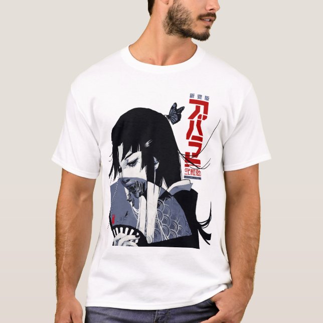 Camiseta Japanese Cyberpunk Geisha  (Frente)