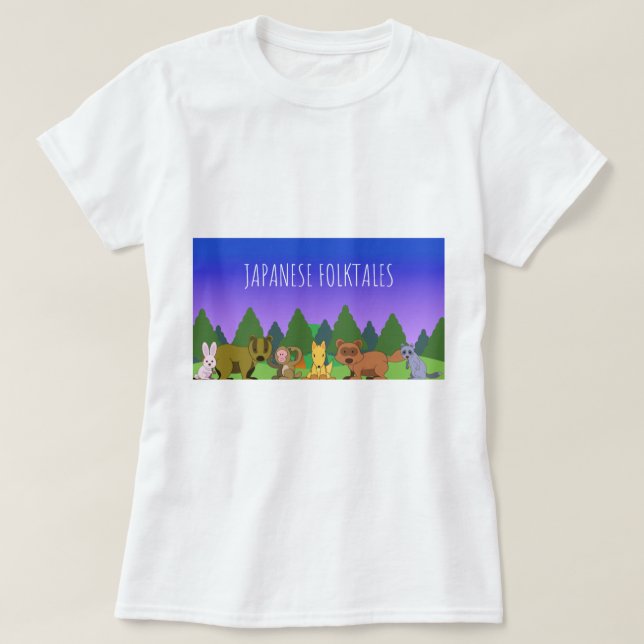 CAMISETA JAPANESE FALKTALES (Frente do Design)