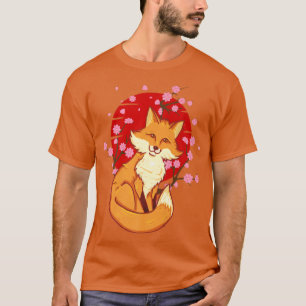 Camiseta Japanese Fo Cherry Blossom Funny Flower Sakura Kaw