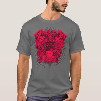 Camiseta Japanese Geisha Kawaii Girl Kimono Samurai T-Shirt