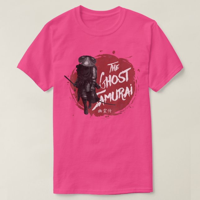 Camiseta Japanese Ghost Samurai Warrior Japan Warrior Bushi (Frente do Design)