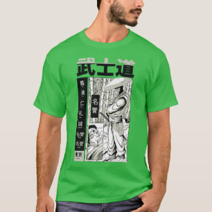 Camiseta Japanese Japan Samurai Anime