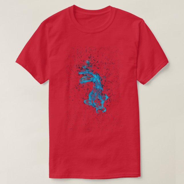 Camiseta Japanese Koi Fish Koi Carp Pond  (Frente do Design)