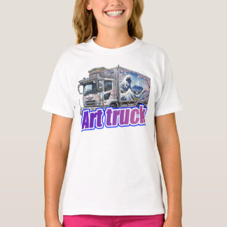 Camiseta Japanese Sakura Wave Art Truck "DEKOTORA"