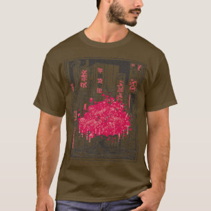 Camiseta Japanese Style Cherry Blossom Sakura Japan