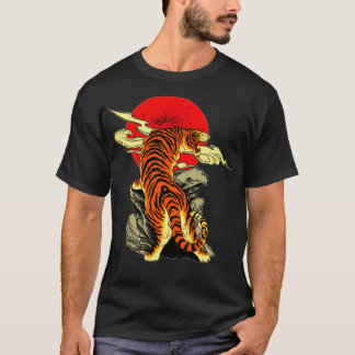 Camiseta Japanese Tiger Tattoo Art Premium