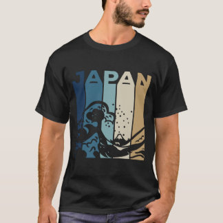 Camiseta Japão A Onda do Excelente Fora de Kanagawa, Monte