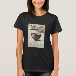 Camiseta Japão Art Kintsugi Repair Pote Dourada Cultura Jap