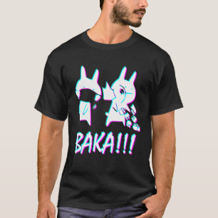 Camiseta Japão Baka Rabbit Slap Otaku Vaporwave
