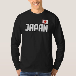 Camiseta Japão Bandeira Orgulho Japonês Estilo Atlético