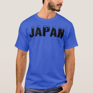 Camiseta Japão coberto por neve - Souvenir de inverno japon