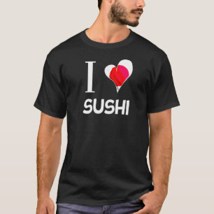 Camiseta Japão Comida Amor Bandeira I Arroz Alça Japão Home