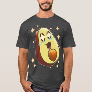 Camiseta Japão - Cute Kawaii Japonês Avocado Anime Manga Gr