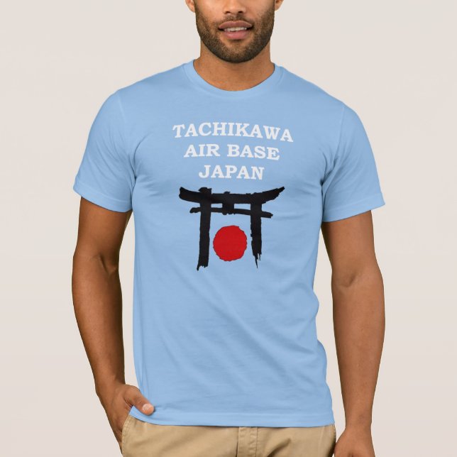Camiseta japão da base aérea de Tachikawa (Frente)