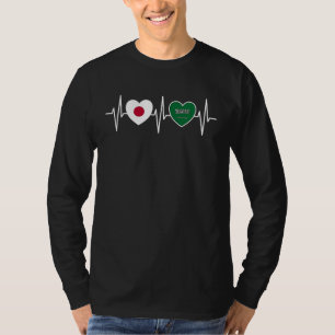 Camiseta Japão E Arábia Saudita Bandeira Saudita Bandeiras