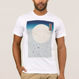 Camiseta Japão engole luz da lua