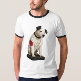 Camiseta Japão Flag Blazer Nipper - Cão Victor RCA no Japão