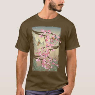 Camiseta Japão Flor Flor-Rosa Sakura Japonês Cherry Bl