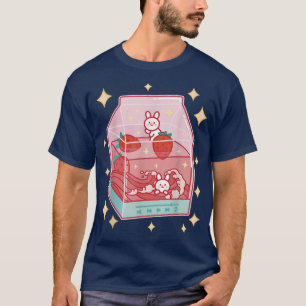 Camiseta Japão Gráfico Harajuku Otaku Retro Estético 90s E