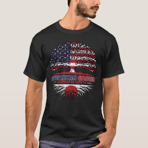 Camiseta Japão Japonês EUA Americano USA Estados Unidos Árv