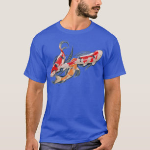 Camiseta Japão Koi Amadurece Cereja Japonesa Flor 2098