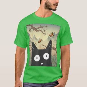 Camiseta Japão Manga Harajuku Otaku Trabalho de arte Kawaii