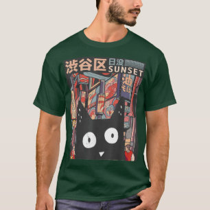 Camiseta Japão Manga Harajuku Otaku Trabalho de arte Urban
